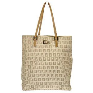 Authentic Fendi Tote Bag Nylon Handbag